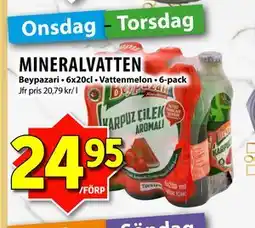 Matvärlden Tensta MINERALVATTEN erbjuda