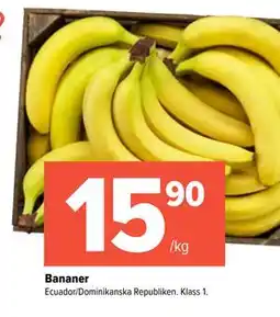 Coop Extra Bananer erbjuda