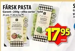 Matvärlden Tensta FÄRSK PASTA erbjuda