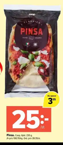 Coop Extra Pinsa erbjuda