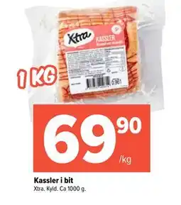 Coop Extra Kassler i bit erbjuda