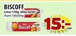 Matvärlden Tensta BISCOFF erbjuda