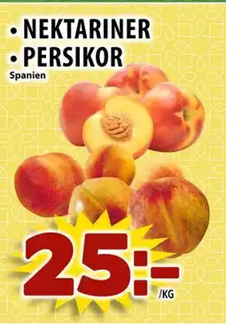 Matvärlden Tensta NEKTARINER • PERSIKOR erbjuda