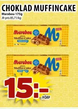 Matvärlden Tensta CHOKLAD MUFFINCAKE erbjuda