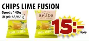 CHIPS LIME FUSION