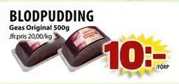 Matvärlden Tensta BLODPUDDING erbjuda