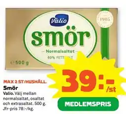 Stora Coop Smör, Medlemspris erbjuda