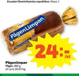 Stora Coop Pågenlimpan erbjuda
