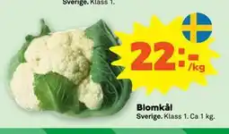 Stora Coop Blomkål erbjuda