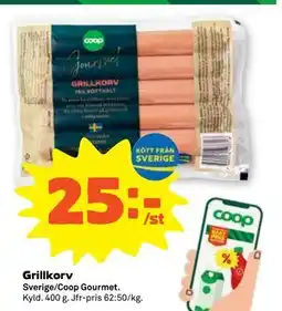 Stora Coop Grillkorv erbjuda