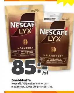 Stora Coop Snabbkaffe erbjuda