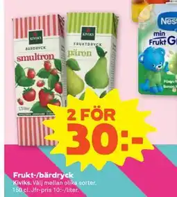 Stora Coop Frukt-/bärdryck erbjuda