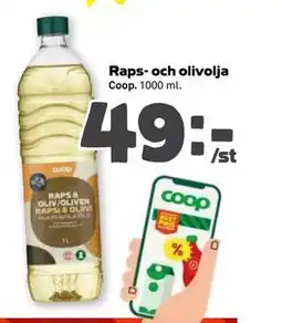 Stora Coop Raps- och olivolja erbjuda