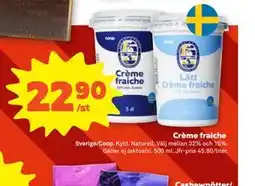 Stora Coop Crème fraiche erbjuda