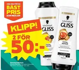 Stora Coop Schampo/Balsam erbjuda