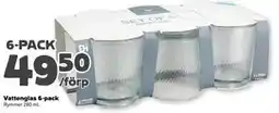 Stora Coop Vattenglas 6-pack erbjuda