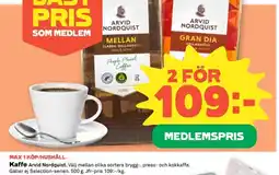 Coop Kaffe erbjuda