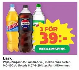 Coop Läsk erbjuda