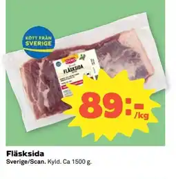 Coop Fläsksida erbjuda
