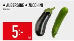Matdax Aubergine, zucchini erbjuda