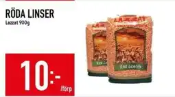 Matdax Lazzat Röda linser erbjuda