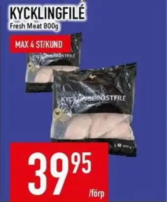 Matdax Kycklingfile erbjuda