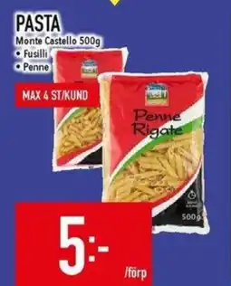 Matdax Monte Castello Pasta erbjuda