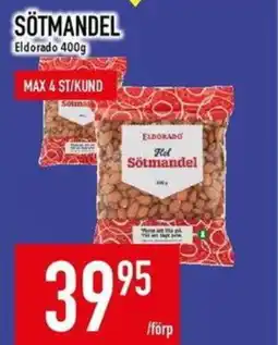 Matdax Eldorado Sötmandel erbjuda
