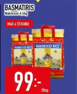 Matdax Mahmood Basmatiris erbjuda