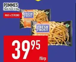 Matdax Fresh Frost Pommes erbjuda