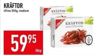 Matdax Ullmo Kräftor erbjuda