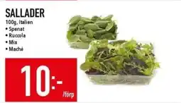 Matdax Sallader erbjuda
