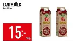 Matdax Arla Lantmjölk erbjuda
