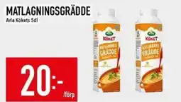 Matdax Arla Köket Matlagningsgrädde erbjuda