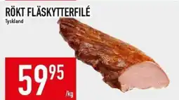 Matdax Rökt fläskytterfilé erbjuda