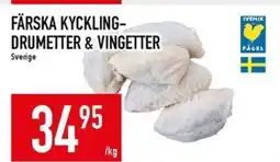 Matdax Färska kyckling- drumetter & vingetter erbjuda