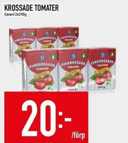 Matdax Garant Krossade tomater erbjuda
