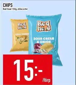 Matdax Red Head Chips erbjuda