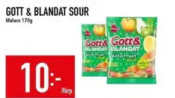 Matdax Malaco Gott & blandat sour erbjuda
