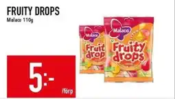 Matdax Malaco Fruity drops erbjuda