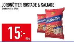 Matdax Exotic Snacks Jordnötter rostade & saltade erbjuda