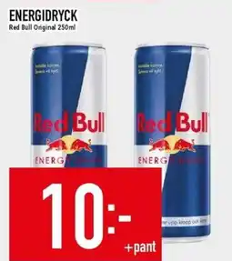 Matdax Red Bull Original Energidryck erbjuda
