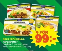 Coop Forum Färdigrätter erbjuda