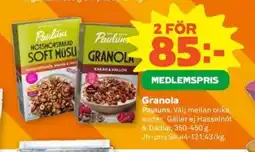 Coop Forum Granola erbjuda