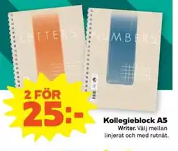 Coop Forum Kollegieblock A5 erbjuda