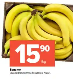 Pekås Bananer erbjuda