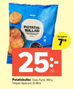 Pekås Potatisbullar erbjuda