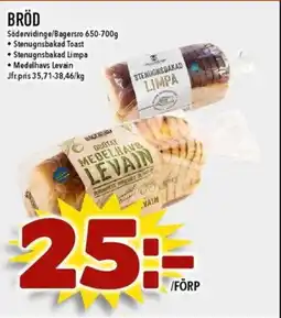 Matdax Bröd erbjuda