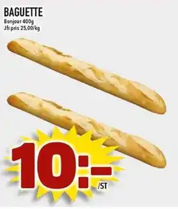 Matdax Baguette erbjuda