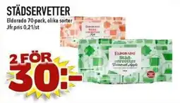 Matdax Eldorado Städservetter erbjuda